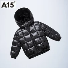 Kids Girls Jackets Winter Long Warm Duck Down Jacket for Boys Baby Children Outwear Jacket Parka Size Clothes 3 4 6 8 Year