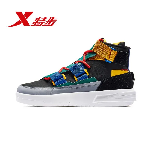 [Это тот же вид хип-хоп шоу Han Geng]. Натуральная кожа, острый носок Мужская спортивная обувь, Новая мода осенью