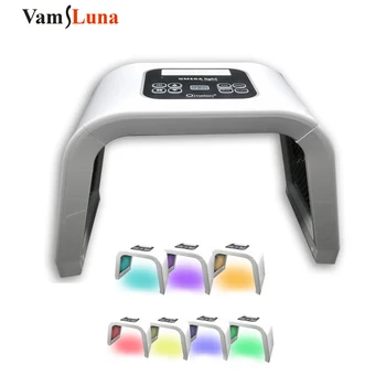 

7 Color PDT LED Face Mask Light Therapy Device Skin Tightening Machine Skin Rejuvenation Photon Device SPA Skin Care Tools