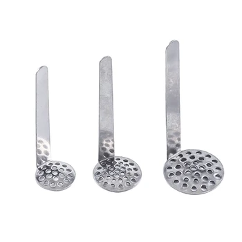 

Stainless Steel Concave Pipe Screens by Up in Smoke Pipe Screens For Smoking Tobacco Pipe Hookah 12mm 15mm and 18mm 5pcs/lot