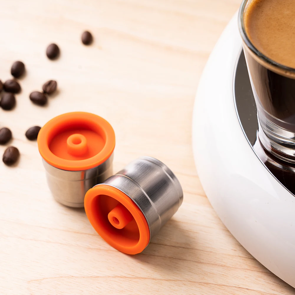 Filtro Per Caffè Riutilizzabile Per Illy Y3.2 Tazza Per Capsule Cafe Ricaricabile In Acciaio Inossidabile Con Coperchio Per Capsule In Silicone Per Il