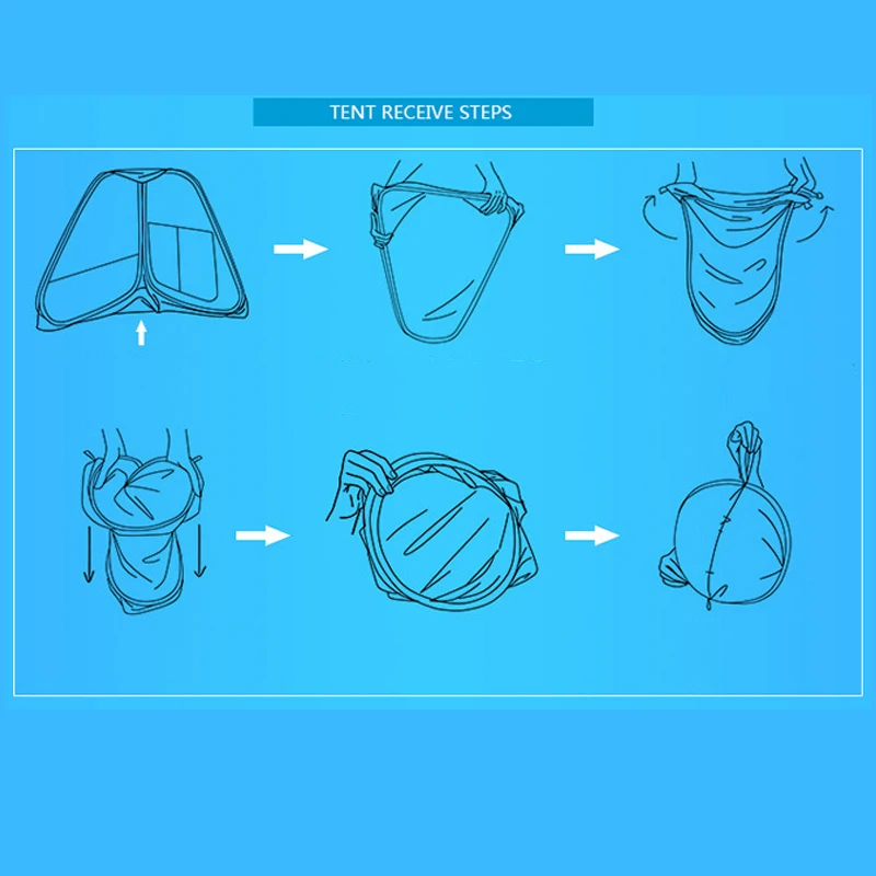 Folding Baby Toys Ball Pool Portable Baby Tent House Crawling Tunnel Ocean  Indoor Outdoor Games Kids Tent Playing House