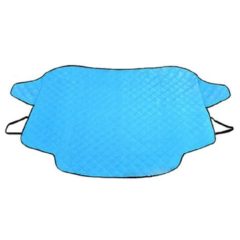 

Car Windshield Snow Cover, 147 x 116 cm Frostguard Windshield Cover, Windshield Snow Ice Cover with 3 Layers Protection and Uniq