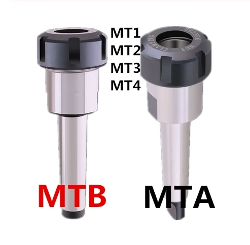 MTB2-ER40 M10 Collet Chuck Morse Taper Collet Holder Morse Taper MT2 Shank Holder for CNC Lathe Ordinary Milling Machines Drilling Machines Lathes Boring Machines