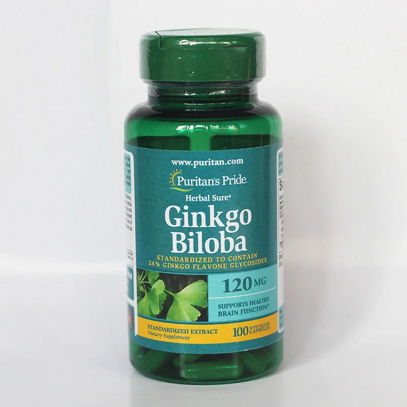 

GinKgo Biloba st andardized to contain 24 % ginkgo flavone glycosides 120 mg 100 capsules