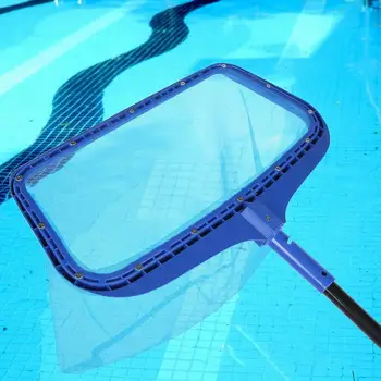 

Reinforced Plastic Frame Pool Leaf Net Swimming Pool Debris Falling Leaves Cleaning Net Tool Swimming Pool Accessories