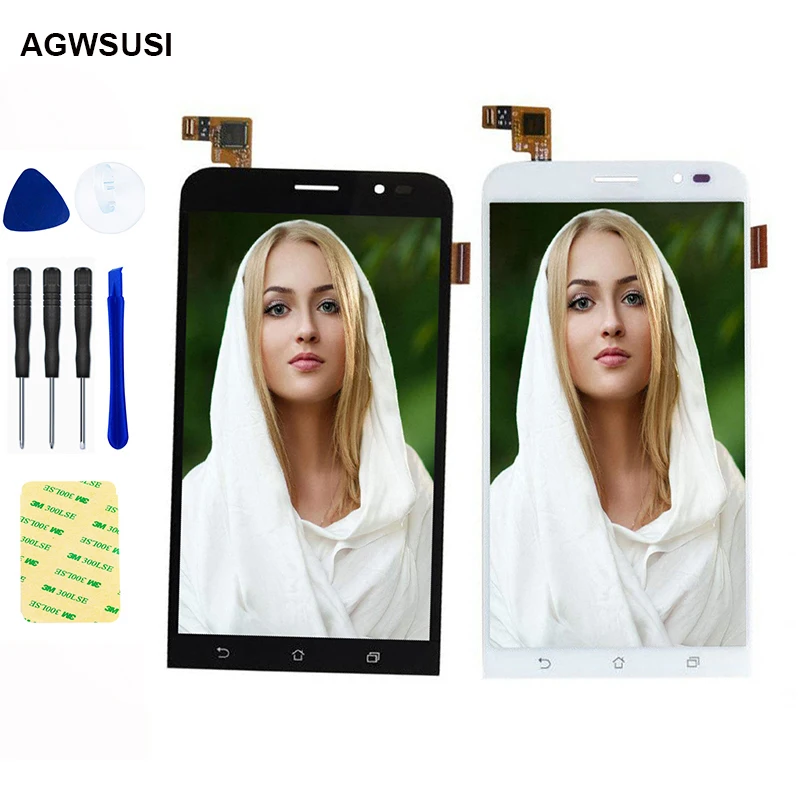 ЖК дисплей для Asus Zenfone GO LCD Touch ZB552KL экран X007D панель + сенсорный дигитайзер в