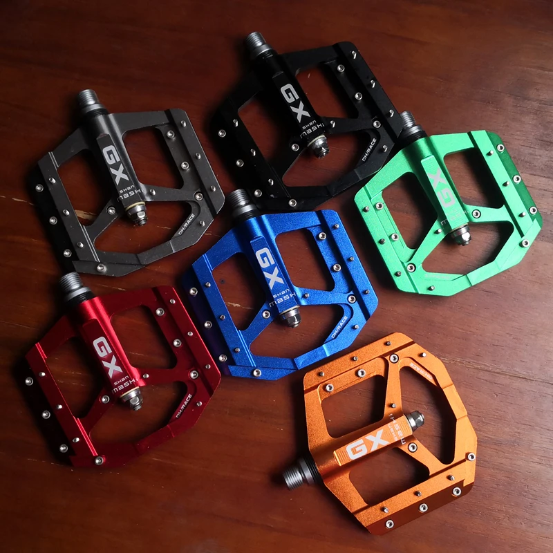 

Mountain MTB Bike Wide Pedals 9/16" Cycling Sealed 2 Bearing+1DU Pedals CNC Machined Lubricated Sealed Bearing Platform Pedals