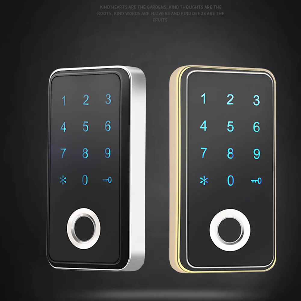 Умный Цифровой Сенсорный пароль для офисного шкафа безопасности, клавиатура, прочный цинковый сплав, без ключа, для дома, отпечаток пальца, дверной замок, многоцелевой
