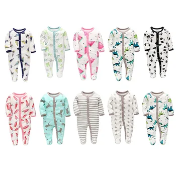 

2020 New Baby Girl Boys Knitted Romper Fashion Newborn Jumpsuit Infant Cute Cartoon Animal Romper Outfits O-Neck Playsuit