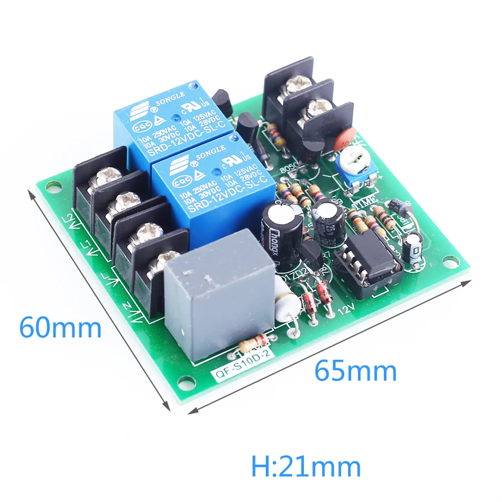 Relays Ac 2v 10a 2ch Power Time Sequence Module 10s Adjustable Sequential Controller Relay Modules Boards Relays Ac 2v 10a 2ch Power Time Sequence Module 10s Adjustable Sequential Controller Relay Modules Boards