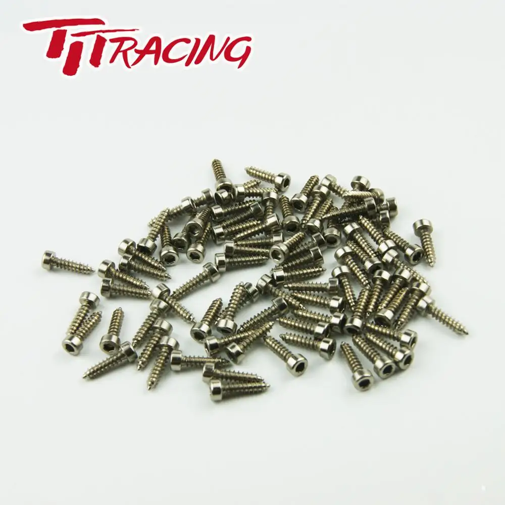 Хромированные болты для колес HPI Rovan KingMotor Baja 5b SS 5T 5SC M3X12MM|Детали и аксессуары| |