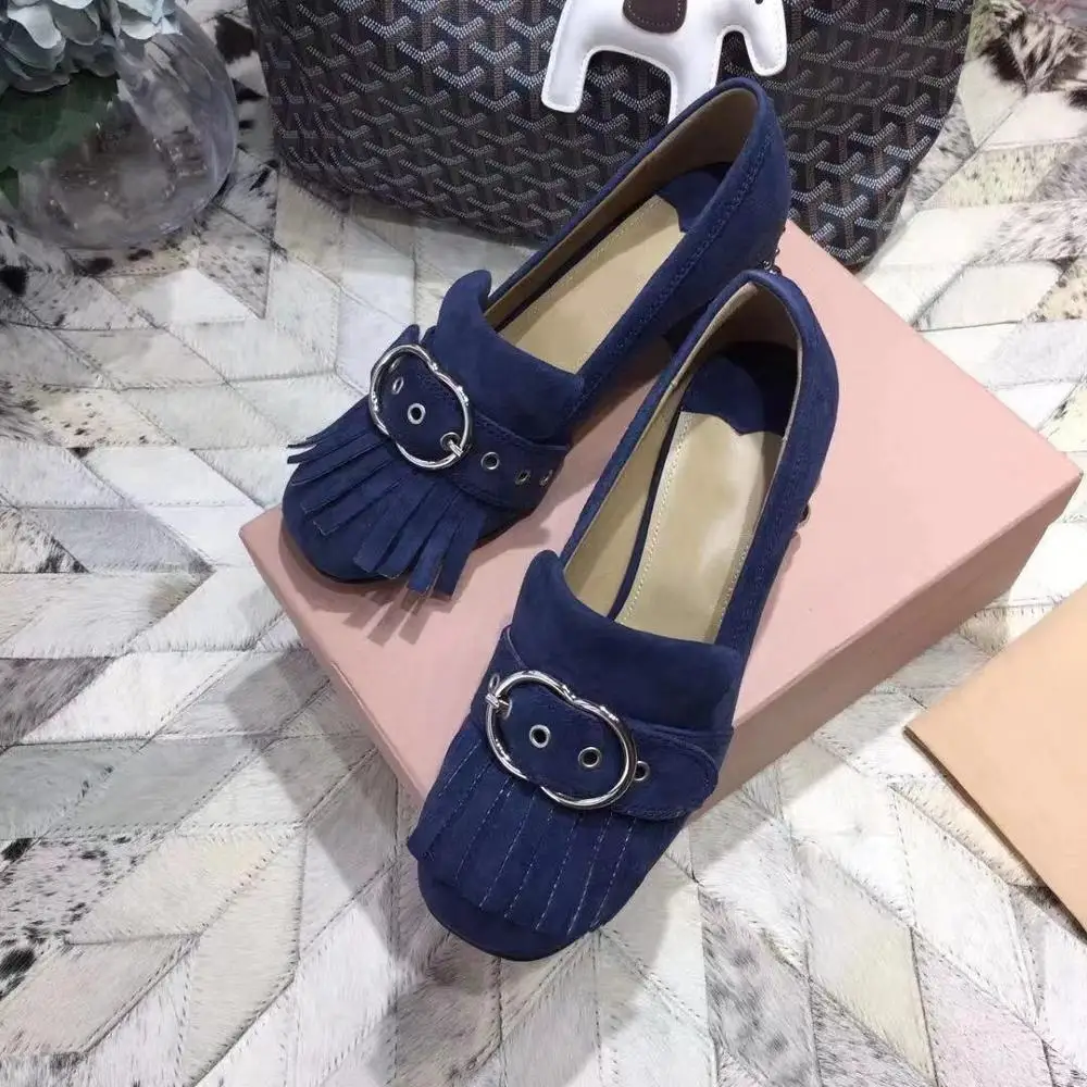 

Fringe Women Pumps 2019 New Autumn Fashion Pumps Metal Decoration Round Toe Women Pumps Comfortable Female Footware Shoes Woman