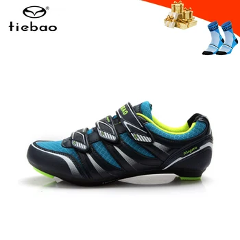 

Tiebao road cycling shoes sapatilha ciclismo men women Athletic bicycle sneakers self-locking nylon sole breathable riding shoes