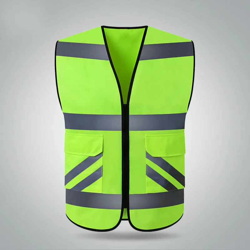 

Reflective vest highlights engineering safety protective clothing coat riding fun run fluorescence