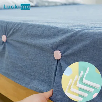 

24pcs/set Bed Sheet Clip Mattress Grippers Fasteners Non-slip Blanket Gripper Fixing Clip Holders Clamps Coverlet Holder