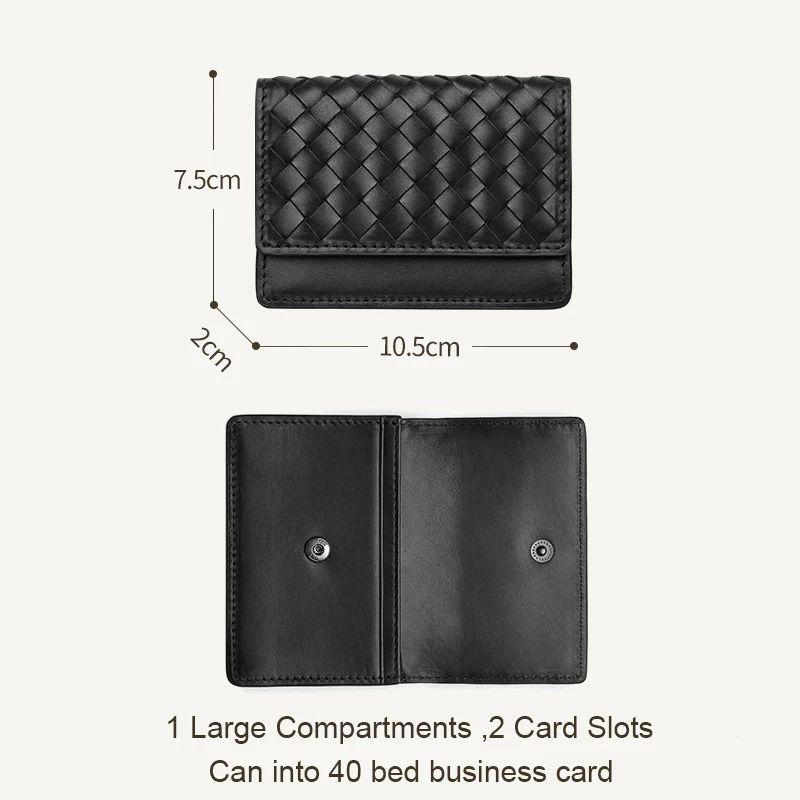 Men's Leather Name Card Holder 100% Cowhide Women's Certificate Credit Card Holder Simple Business Luxury Brand Design 2021 New