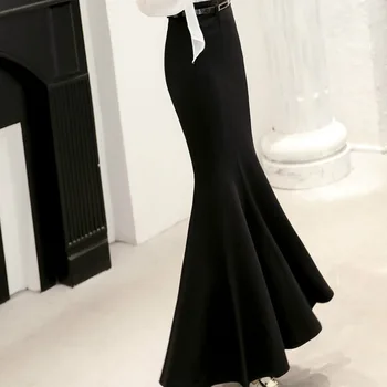 

Summer Fashion Women High Waist Mermaid Skirt Lady Office Wear SkirtsTrumpet Skirts Mermaid Skirt