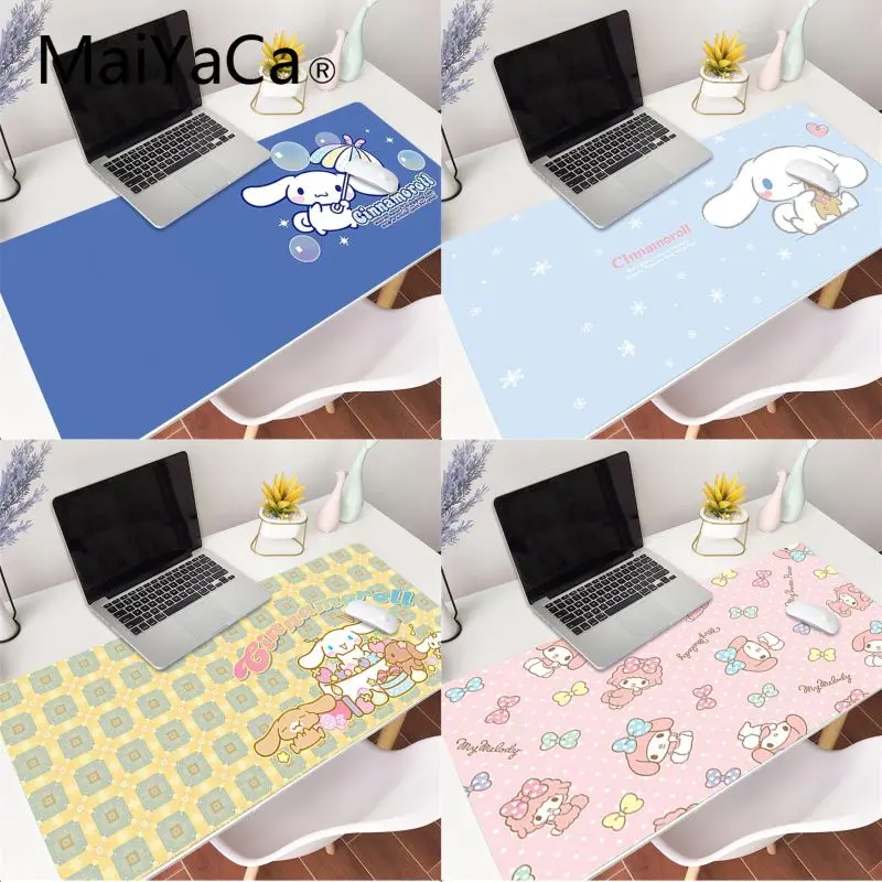 MaiYaCa милый Коричный резиновый коврик для мыши Противоскользящий игровой xl xxl 600x300