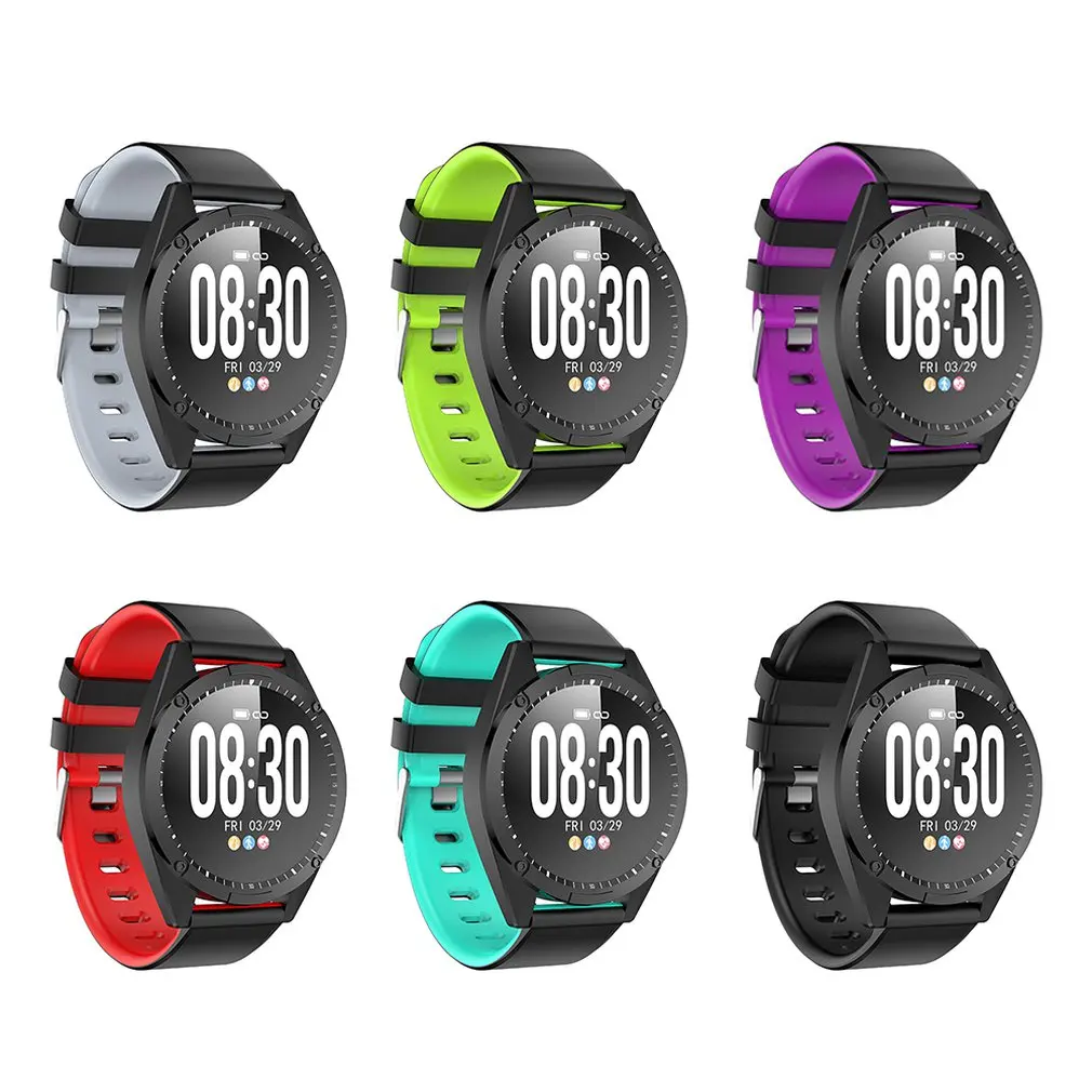 

G50 Heart Rate Detection Stepping Round Sports Waterproof Message Push Call Reminder Smart Bracelet