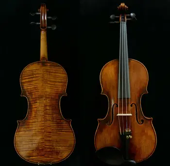 

Actual Photo Outstanding Tone Violin Stradivari 1716 Messiah Violin 200-y Old Spruce