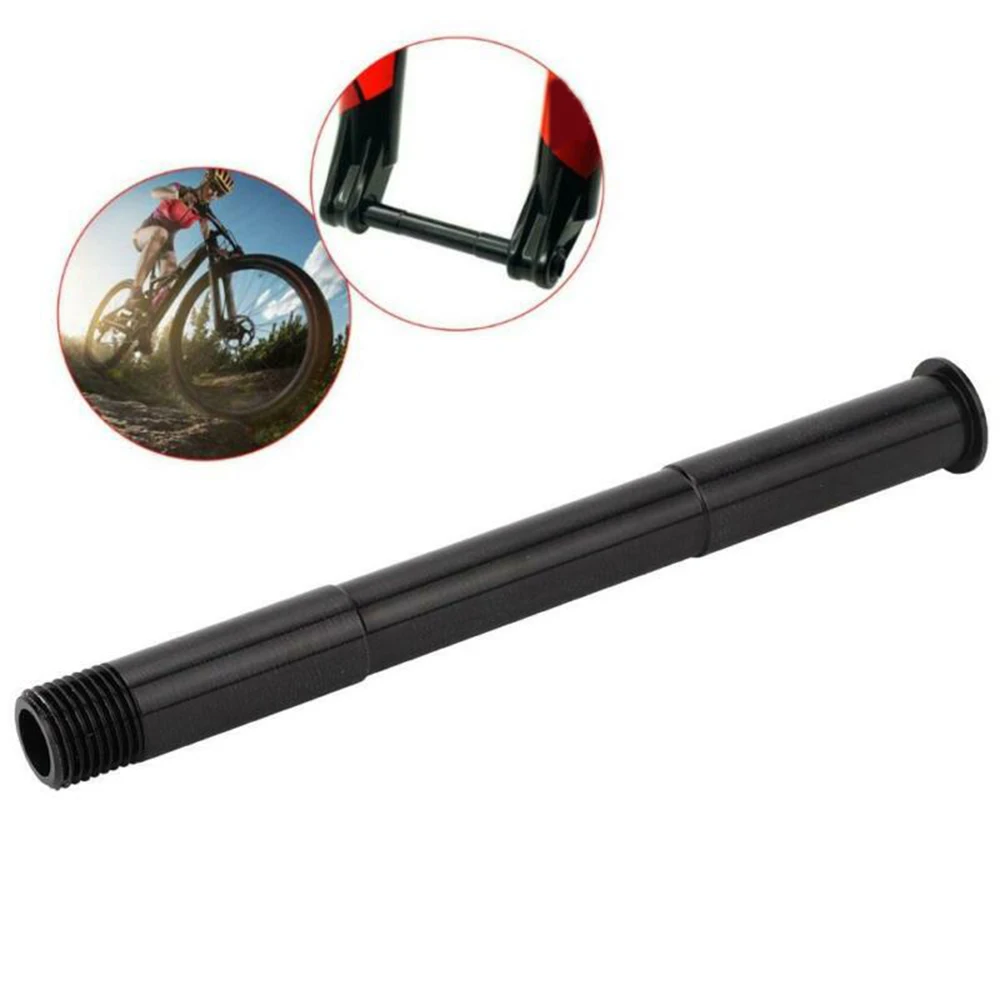 

Bicycle Front Wheel Thru Axle 15X110mm Quick Release Skewers Adapter Converter MTB Front Hubs Tube Shaft