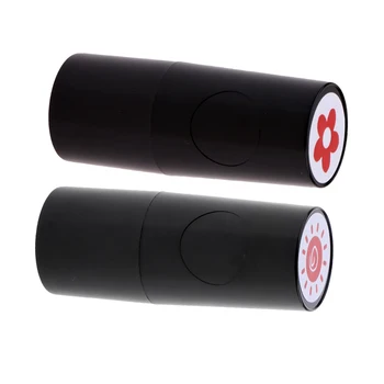 

2 Pieces Personalized Golf Ball Stamper Cute Sun & Flower Shape Gift for Golfer