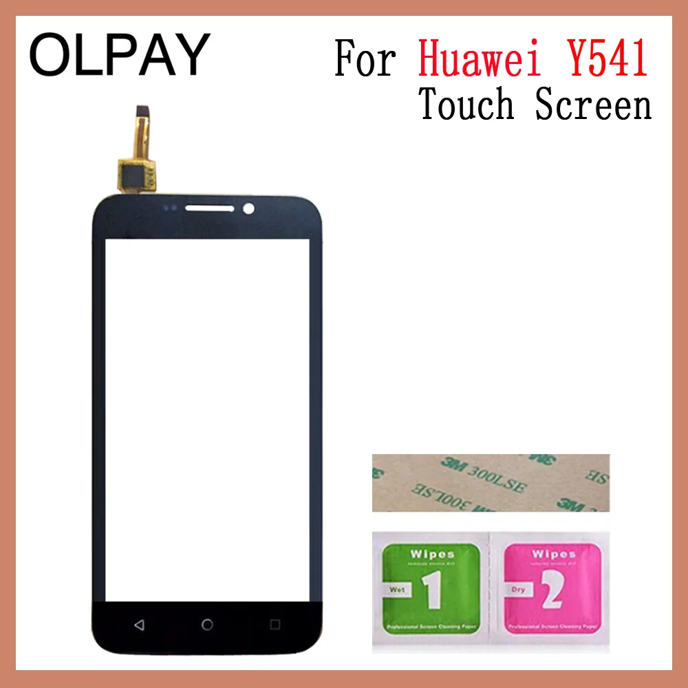 Mobile Phone Touch Panel 4.5'' inch For Huawei Y541 Y5 Y5c Y541-U02 Touch Screen Digitizer Panel Fornt Glass Sensor Repair Parts