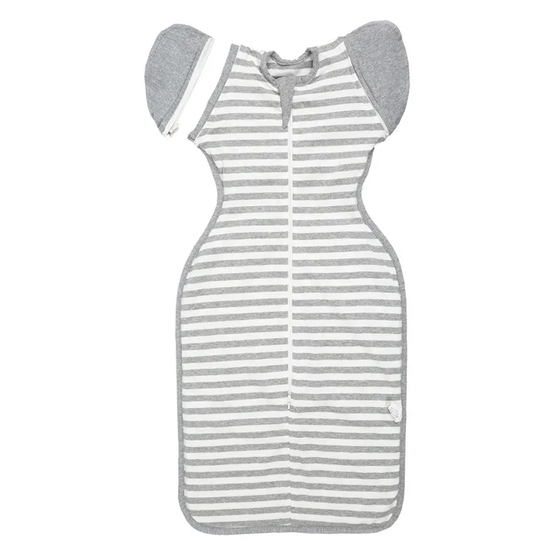 Gray stripes Спальные мешки для младенцев, пеленальный конверт-кокон для новорожденных, детское одеяло, пеленальный конверт, спальный мешок - Цвет: Gray stripes