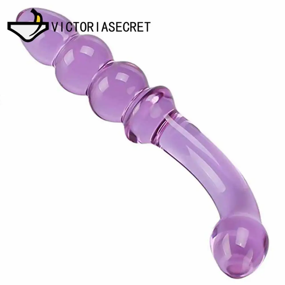 Glass Dildo Fake Penis Crystal Anal Beads Butt Plug Adult intimate Toys Female Masturbation Toys Dick For Women fake penis