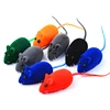 1/10pcs Interactive Sound Plush Rubber Vinyl Mouse Pet Cat Realistic Sound Toys Flocking Mouse Funny Cat Random Colors Pet Toys 2