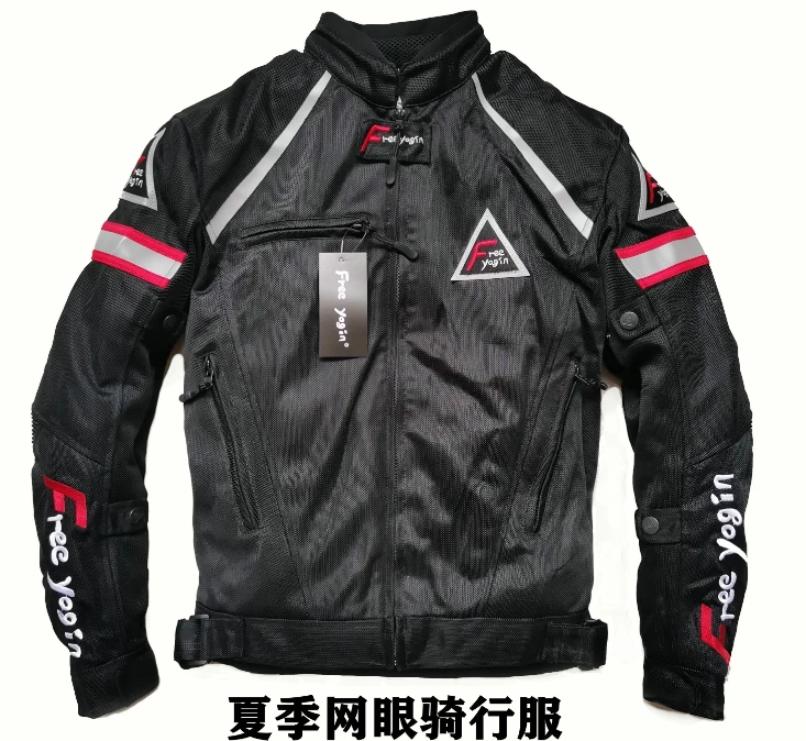2019 new arrive Men's Motorbike Oxford mesh summer biker Jacket ...