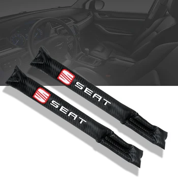 

Carbon Fiber Leakproof Protective Seat Gap Car Cover Pad for Seat Cupra ArosaI Alhambra FR Leon Accessories Car-Styling
