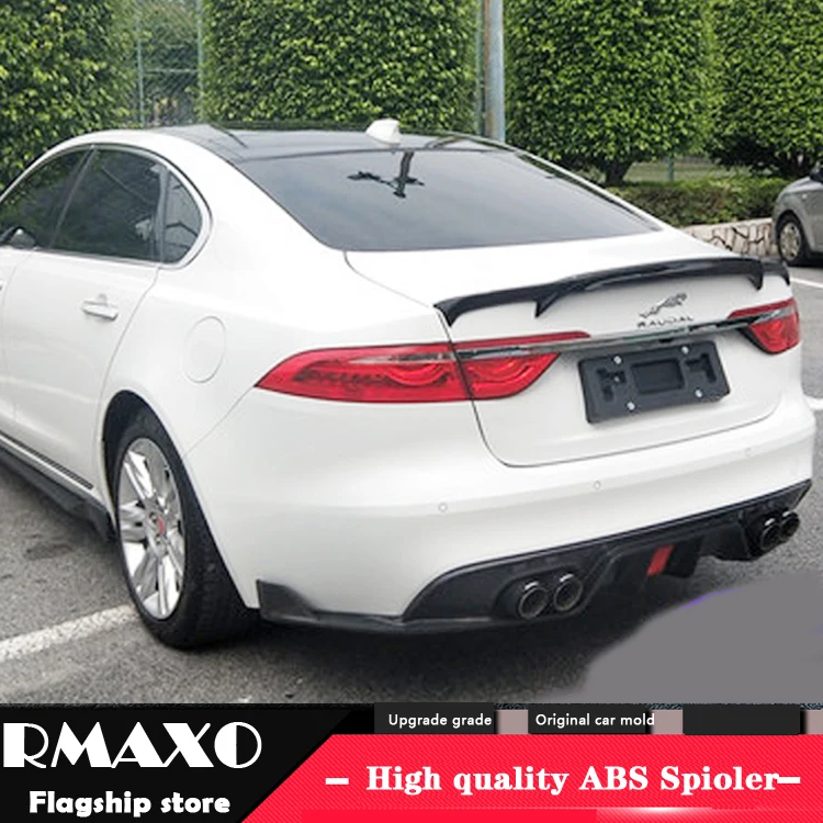 Спойлер для Jaguar XF XFL 2016-2019 высококачественный спойлер из АБС-пластика заднего