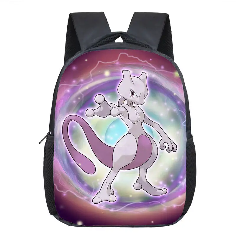 24 Аниме Рюкзак Pokemon Дети рюкзаки Детский сад малыш мультфильм школьные сумки сумка Пикачу для мальчиков девочек - Цвет: 24