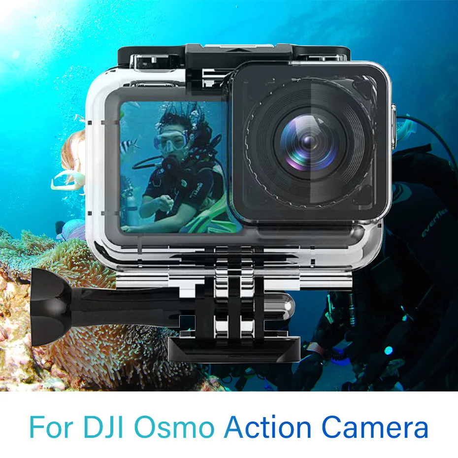 Для DJI Osmo действие водонепроницаемый чехол для дайвинга корпус коробка для DJI Osmo действие Защитная камера аксессуары плавающий подводный 60 м
