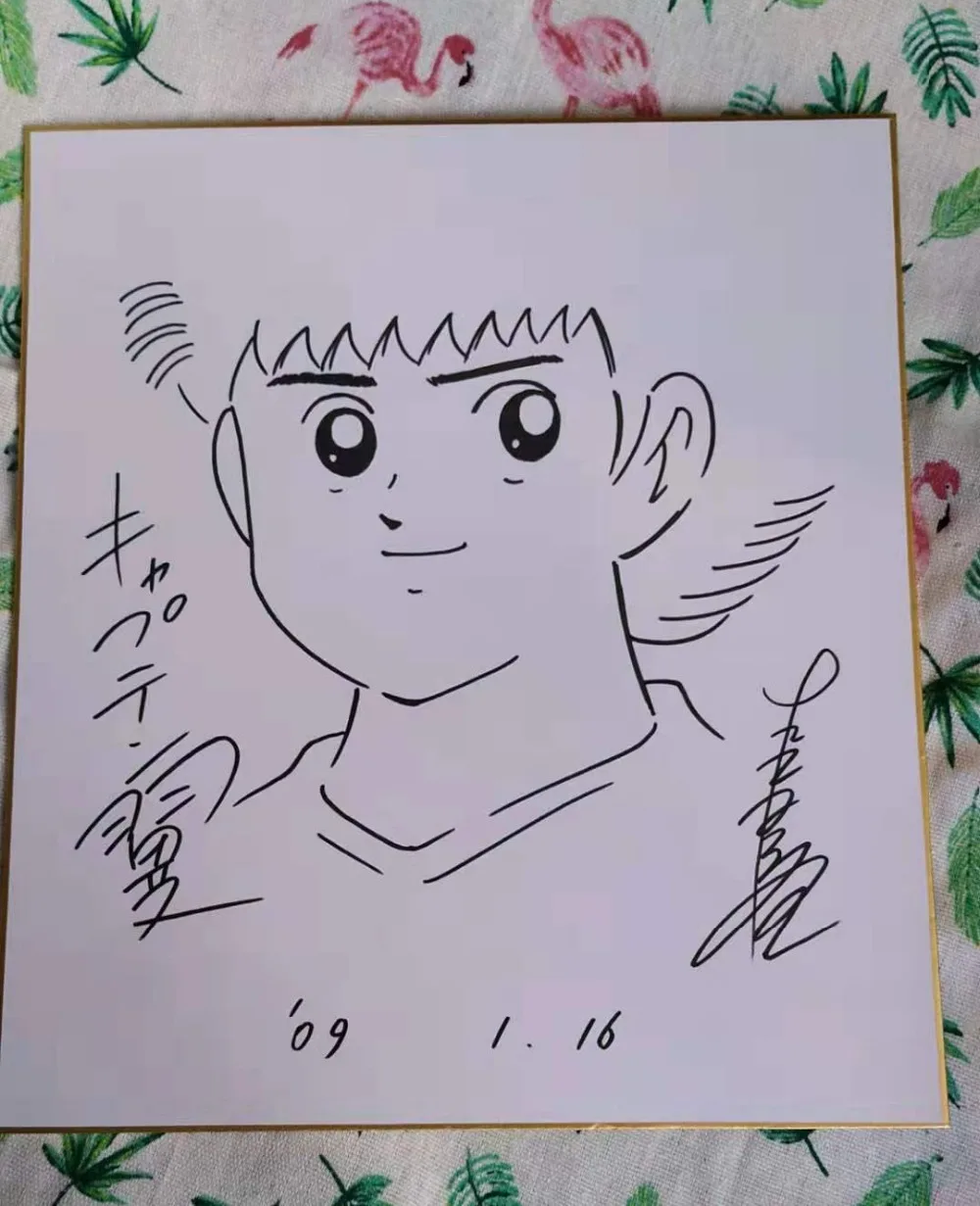 Ручная нарисованная Takahashi Yōichi autographed Shikishi доска объявлений 27*24 10B