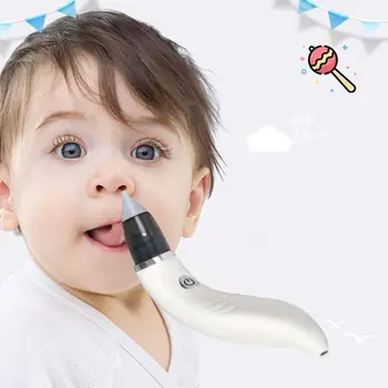 

Baby Nose Snot Cleaner Suction Electric Nasal Aspirator Silicone Newborn Infant Toddler Adjustable Nasals Care Device