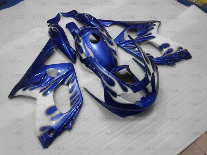 Обтекатели для кузова YZF 600R 98 99 Thundercat 02 03 YZF600R 1997 - 2007 сине-белые | Автомобили и