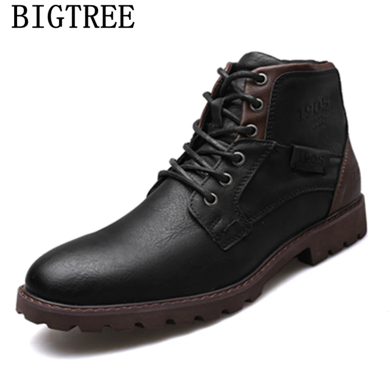 

Leather Boots Men Plus Size Shoes Ankle Boots Men Casual Shoes Men Black Boots Designer Shoes Zapatos De Seguridad Hombre Botas