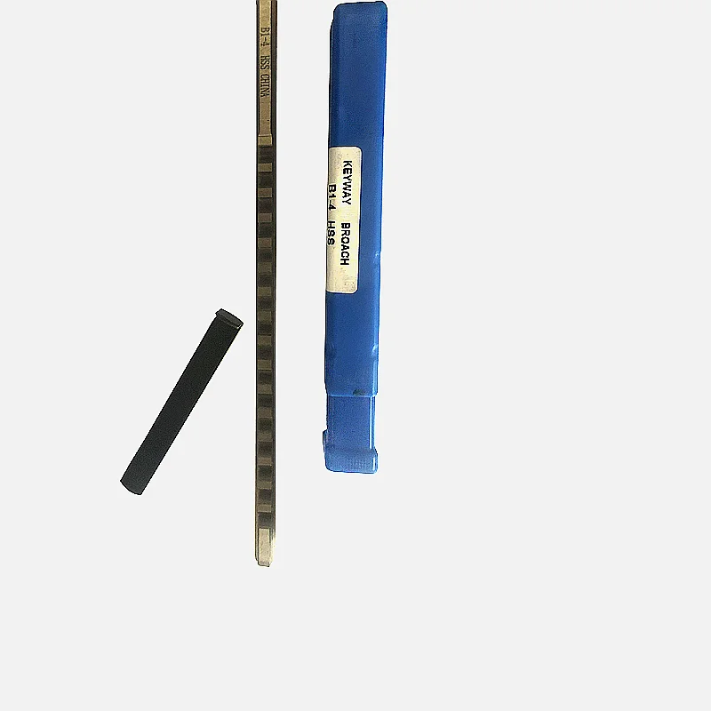 4mm B1 Push-Type Keyway Broache Metric Size HSS Keyway Cutting Tool for CNC