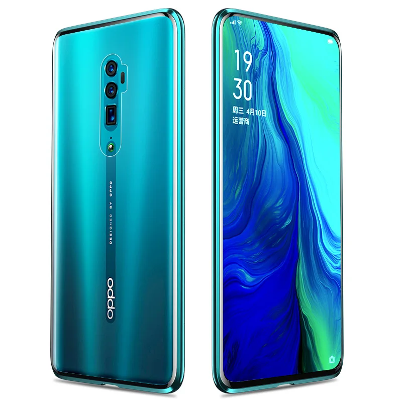Дизайнерский чехол для телефона OPPO Reno 10X ZOOM полная защита тела Магнитная