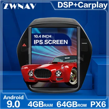 

PX6 4G+64GB Tesla Style Big Screen Android 9.0 Car Multimedia Player For Hyundai IX35 2009-2016 GPS Audio Radio stereo head unit