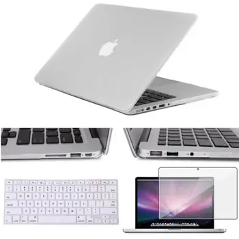 

Crystal Hard Case For Apple Mac book Pro Retina 13 15 For Macbook Air 13.3 Case Notebook Cover 11 12 inch Laptop Sleeve Touchbar