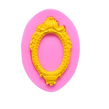 

DIY Bakery European Style Frame Modeling Liquid Silicone Mold Chocolate Cake Mold Frame