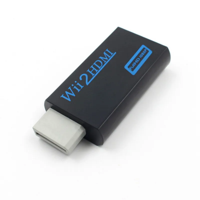 Wii Al Convertitore di Hdmi Adapter Stick 1080 P Hd Tv Audio Stereo da 3.5 Mm Convertitori 720P E 1