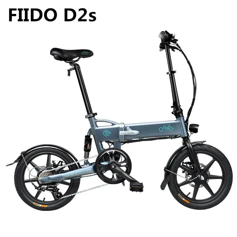 

FIIDO D2S Adult Electric Bicycle Two Wheels Electric Bicycles Variable Speed 16 Inch 250W Electric Scooter Folding For Girls