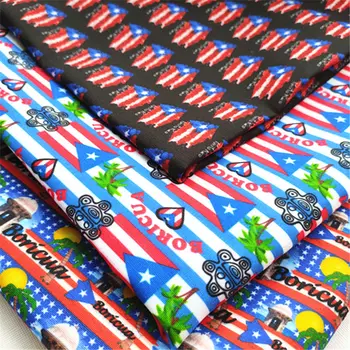 

45*140cm Patchwork super character print polyester cotton mask fabric for Sewing Dress Cloth Making DIY Cushion Cover BHY459