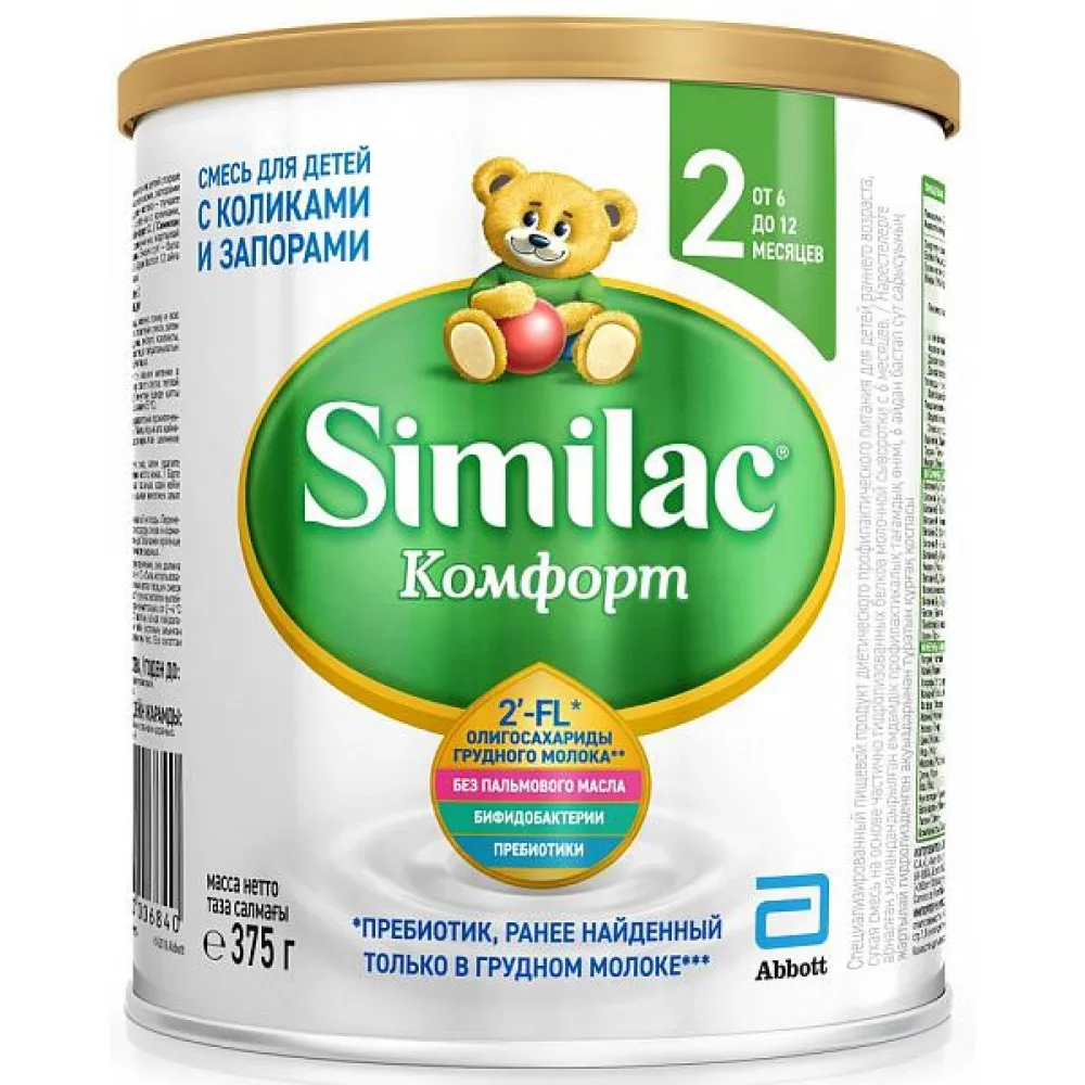 Сухая молочная смесь Similac Комфорт 2, 375гр
