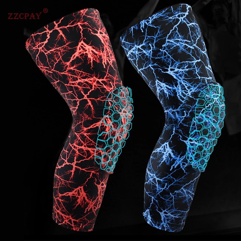 

Knee Compression Sleeves Knee Pads Compression Leg Sleeve for Basketball Volleyball Football Weightlifting Knee pads Support 1PC